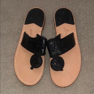 Black jack rogers sandals
